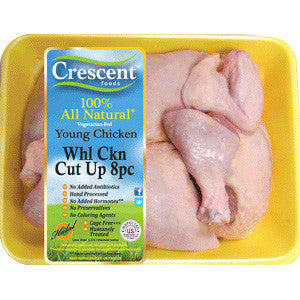 Whole Chicken – 8 pc cut up